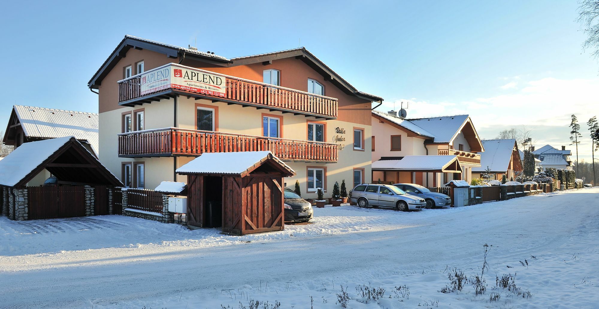 Aplend Vila Julia Vysoké Tatry Buitenkant foto